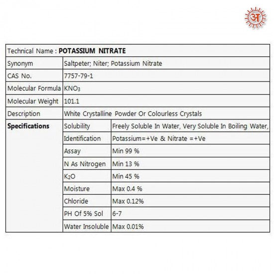 Potassium Nitrate full-image